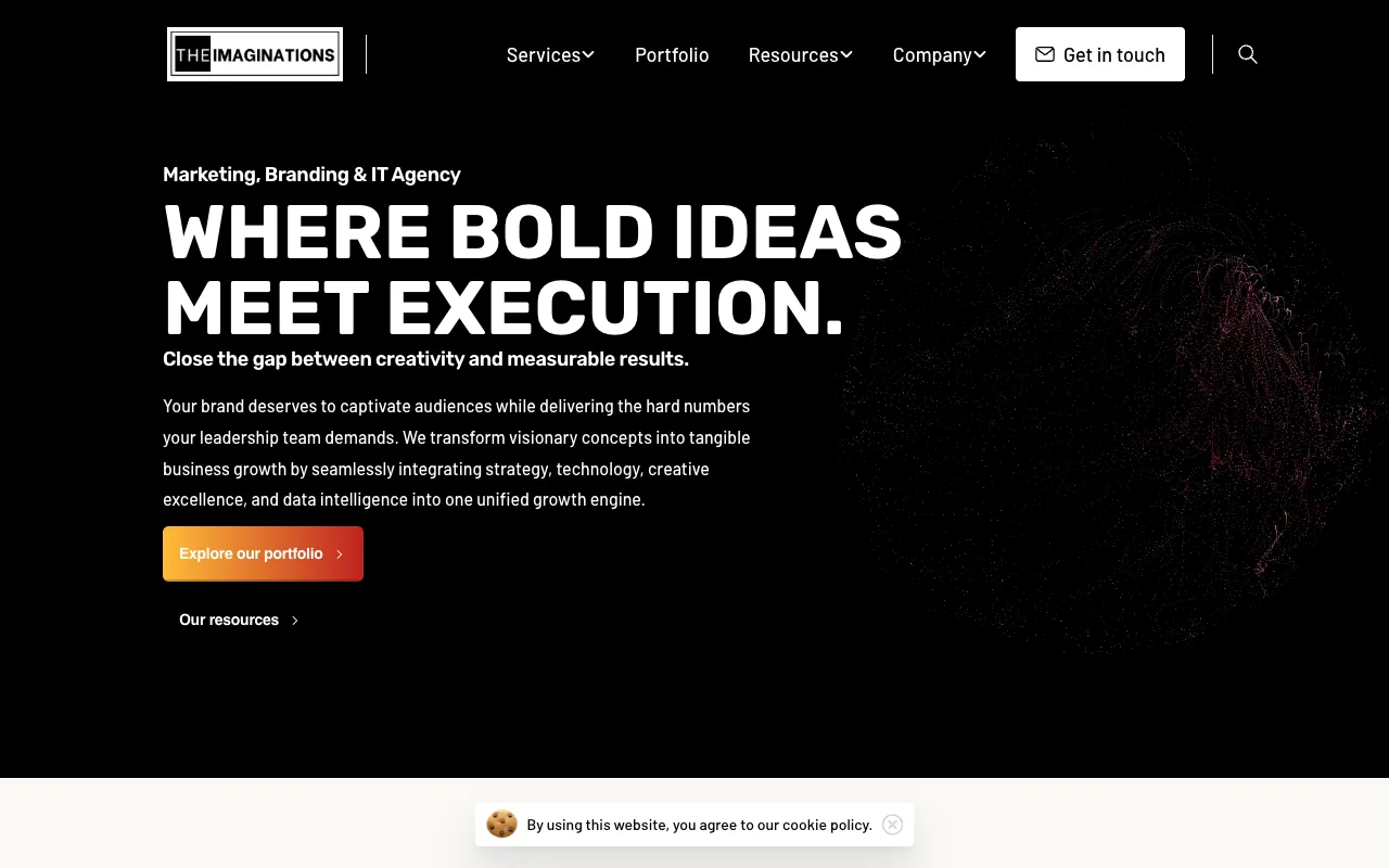 The Imaginations — Marketing, branding and IT agency.